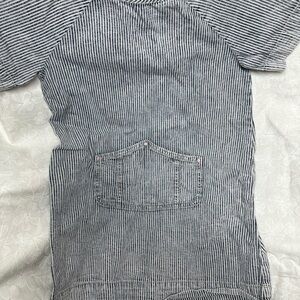 Gymboree Stripe Train Conductor Dress